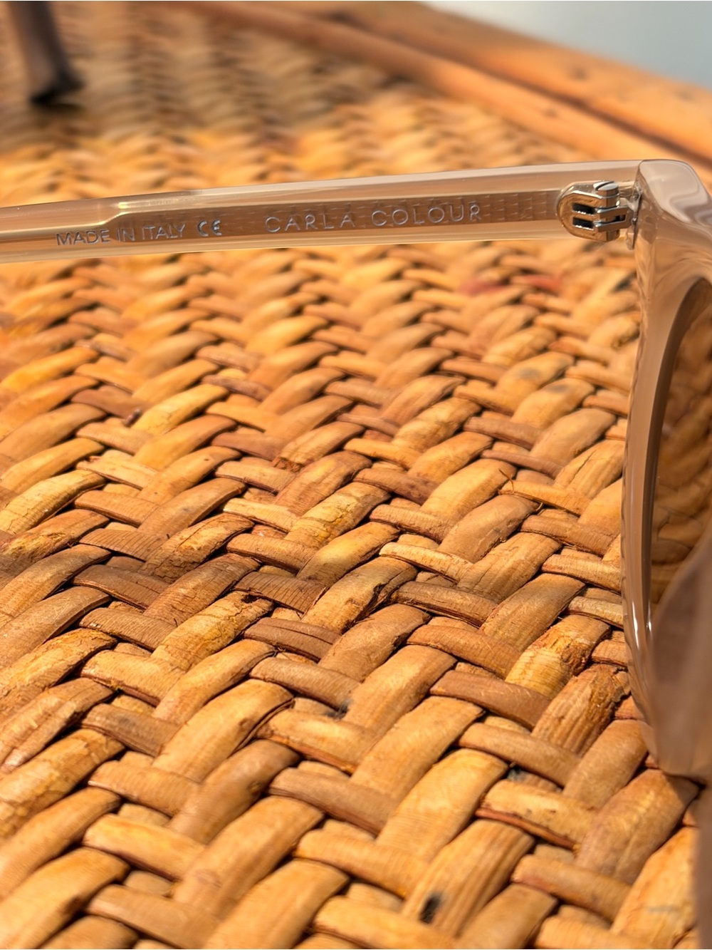 Carla Colour Lind Sunglasses in Sand. New in Box. - Picture 11 of 11
